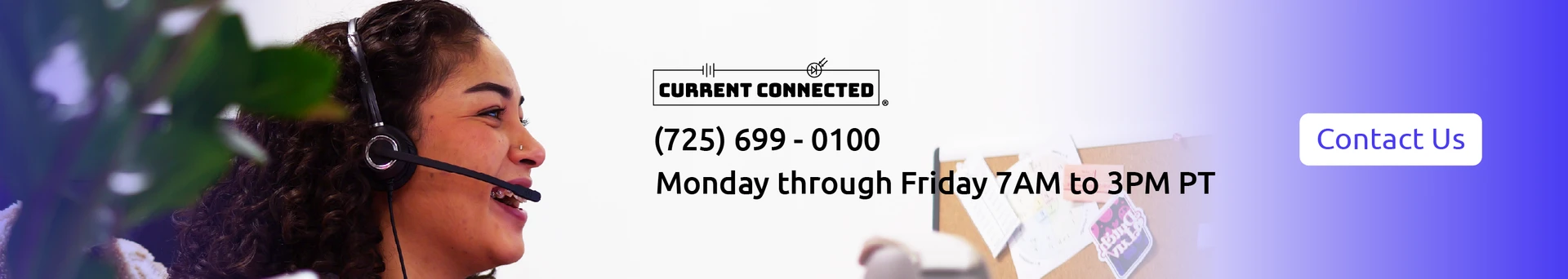 Click the banner to contact us.